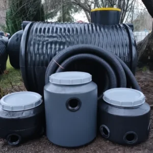 FOSA SÉPTICA DE 3.250 LITROS MARCA POLICHEN KIT COMPLETO